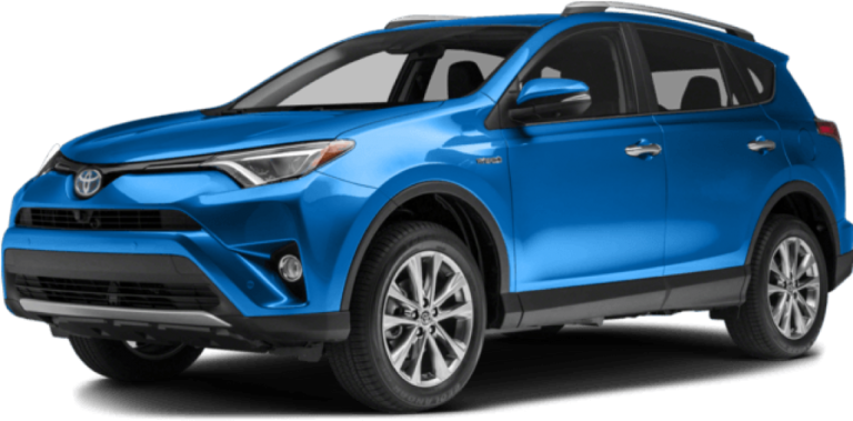 toyota SUV blue PNG image